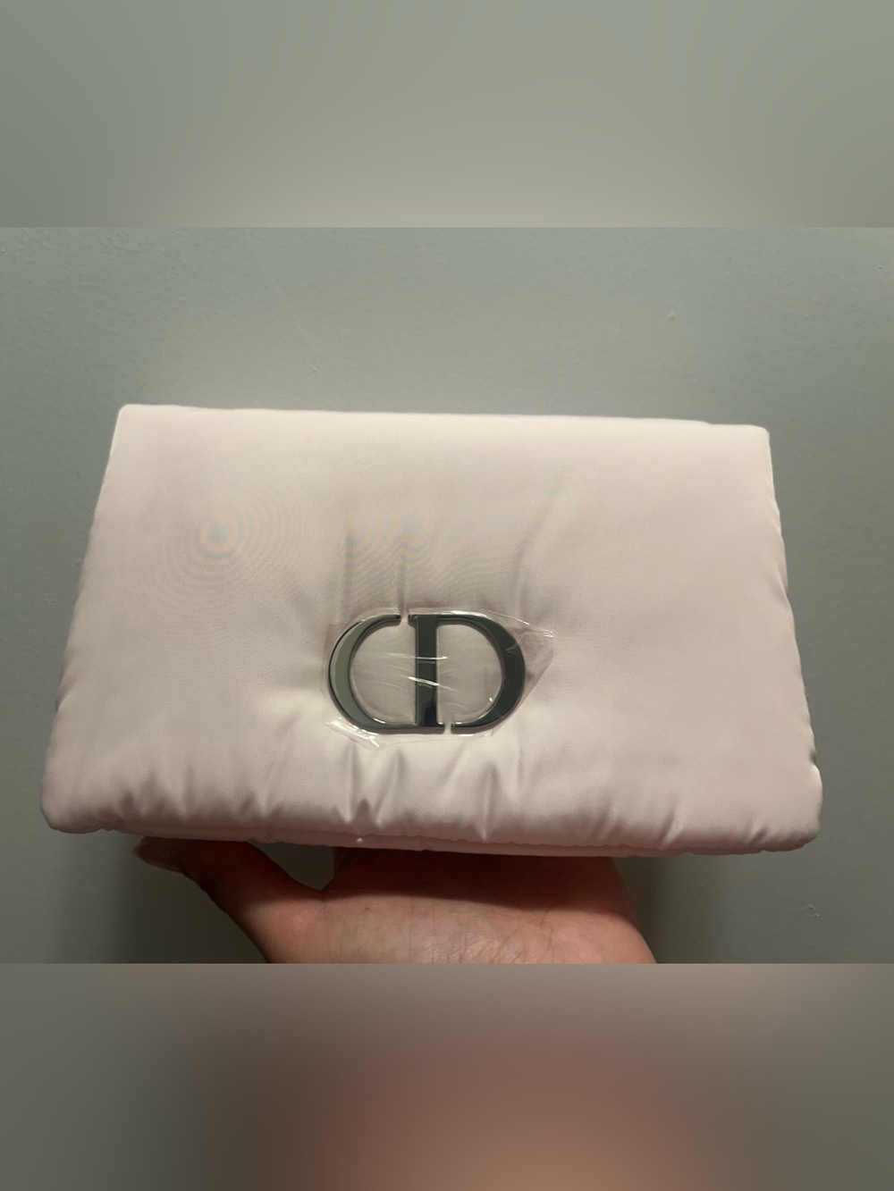 Pink Women's Clutch with Silver Hardware New In Box